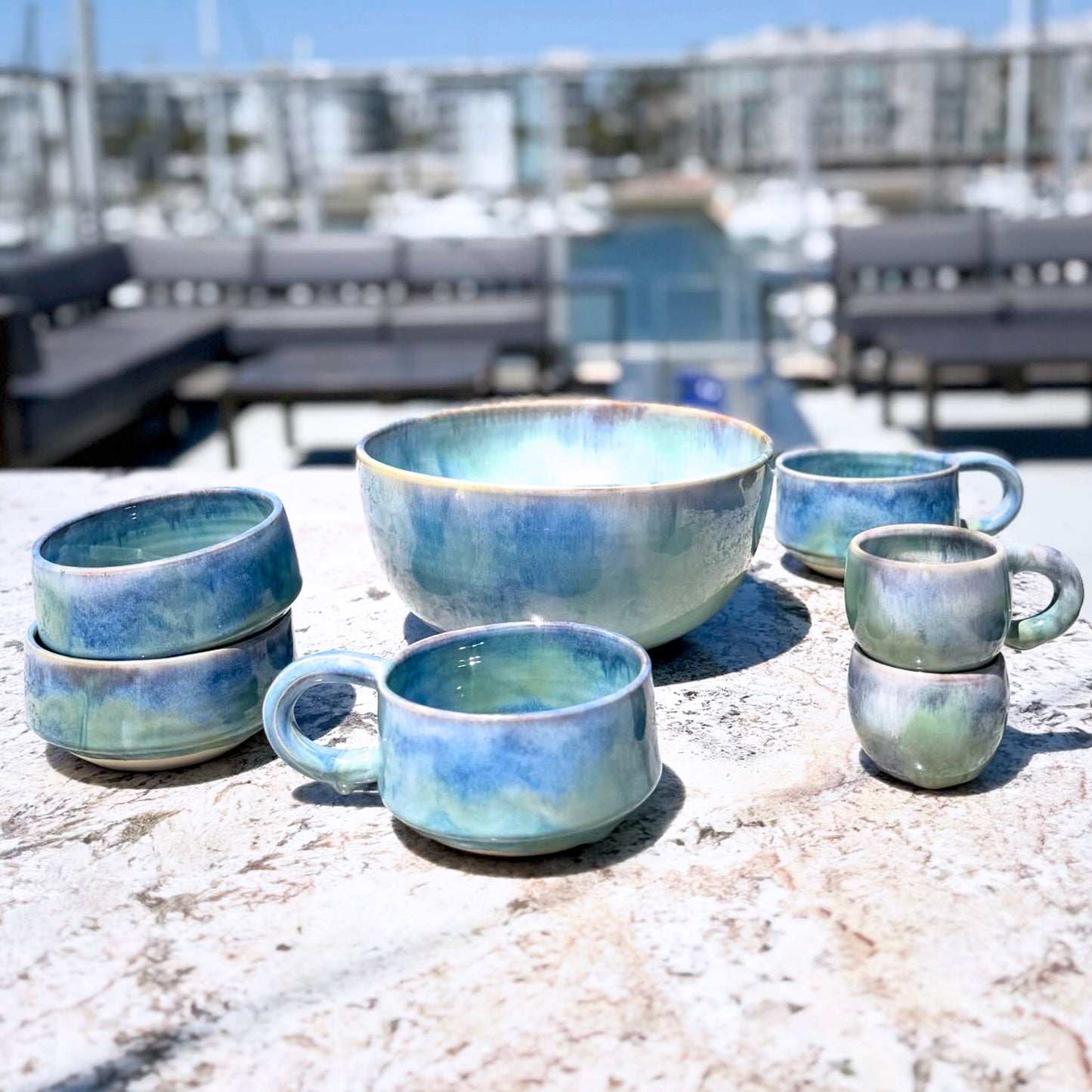 Ethereal Sky Espresso Cups