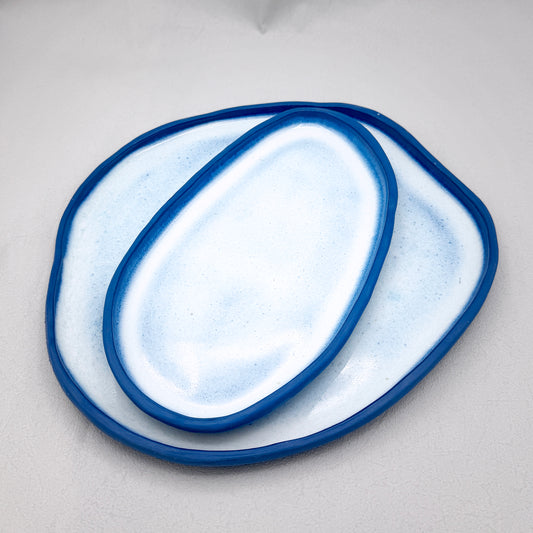 Still Water Round Serving Trays