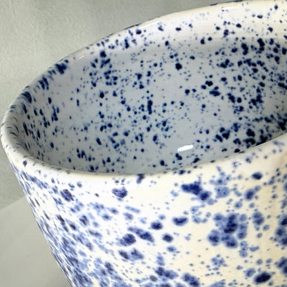 Blue Splatter Mugs