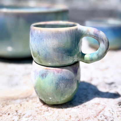 Ethereal Sky Espresso Cups