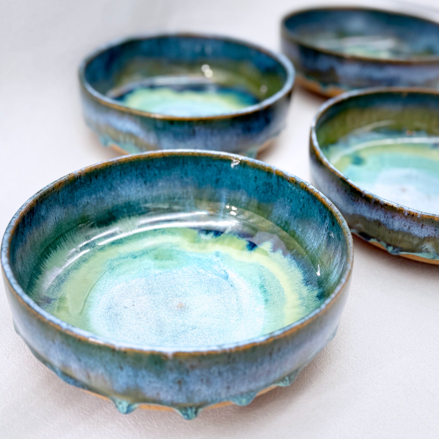 Tidepool Horizon Side Bowl (set of 4)