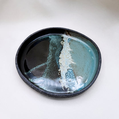 Obsidian Tide Serving Plates 1" deep