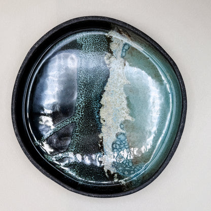 Obsidian Tide Serving Plates 1" deep