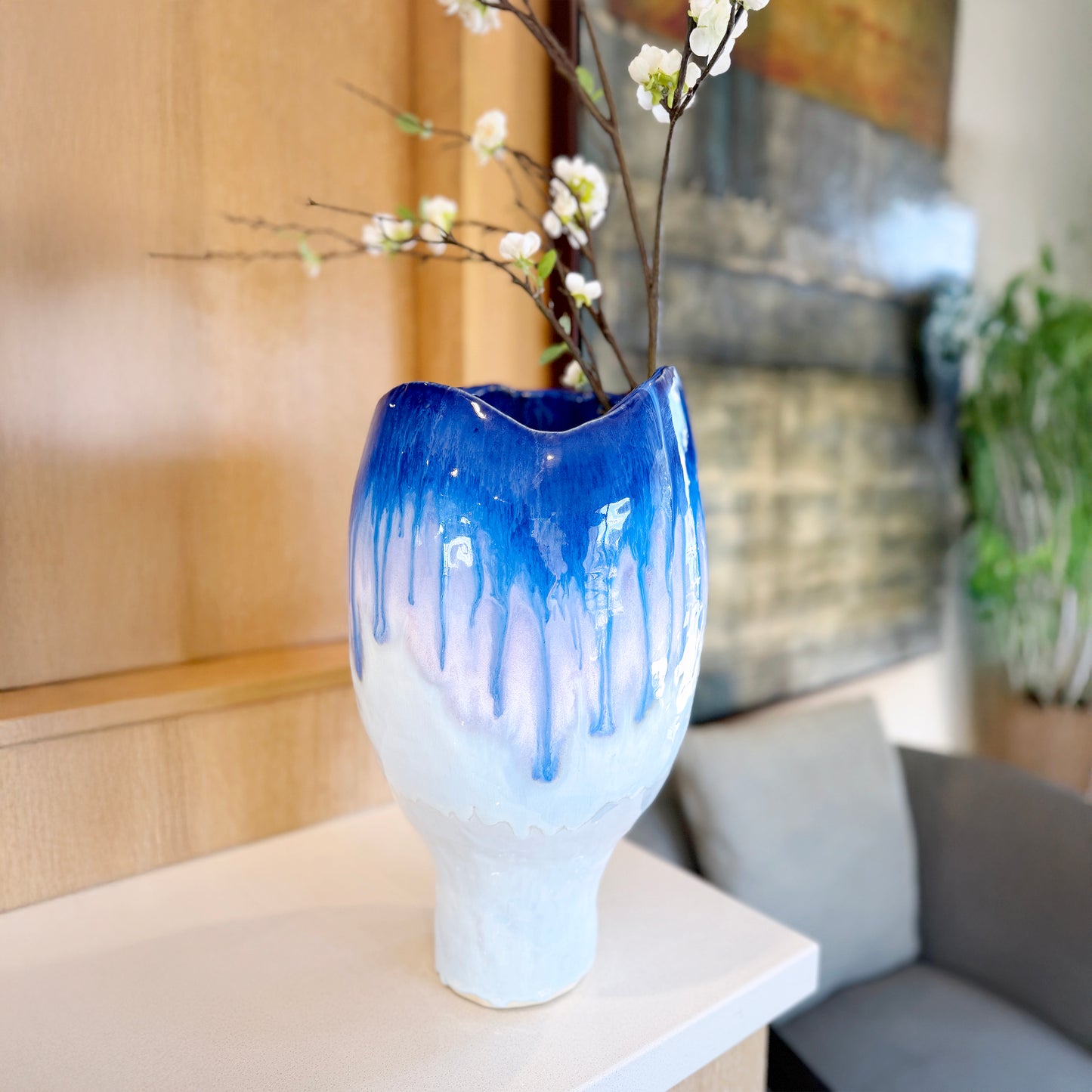 Indigo Erosion No. 2