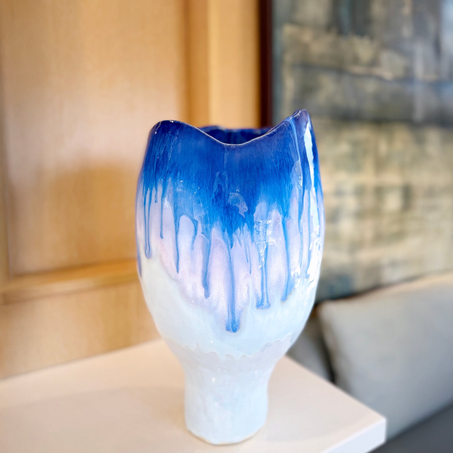 Indigo Erosion No. 2