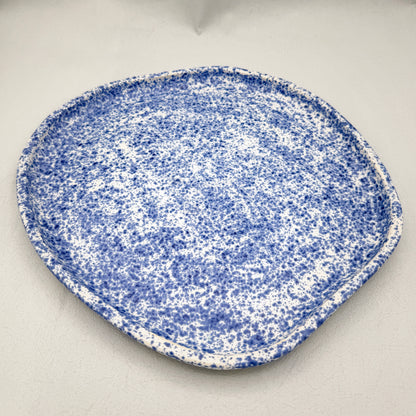 Atlantic Fog Round Serving Trays