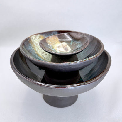 Pele’s Whisper Pedestal Bowl (mini)