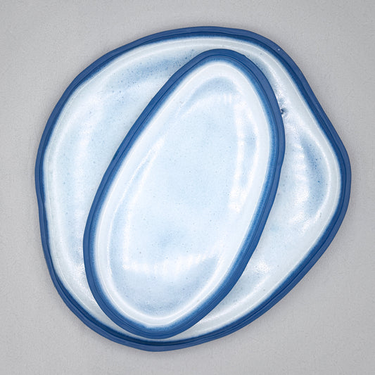 Still Water Round Serving Trays