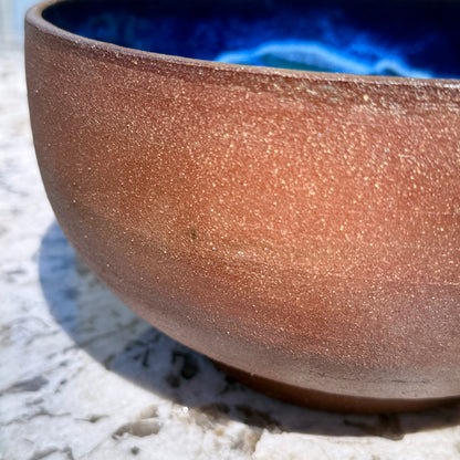 Nebula Bloom Tall Bowl 9"