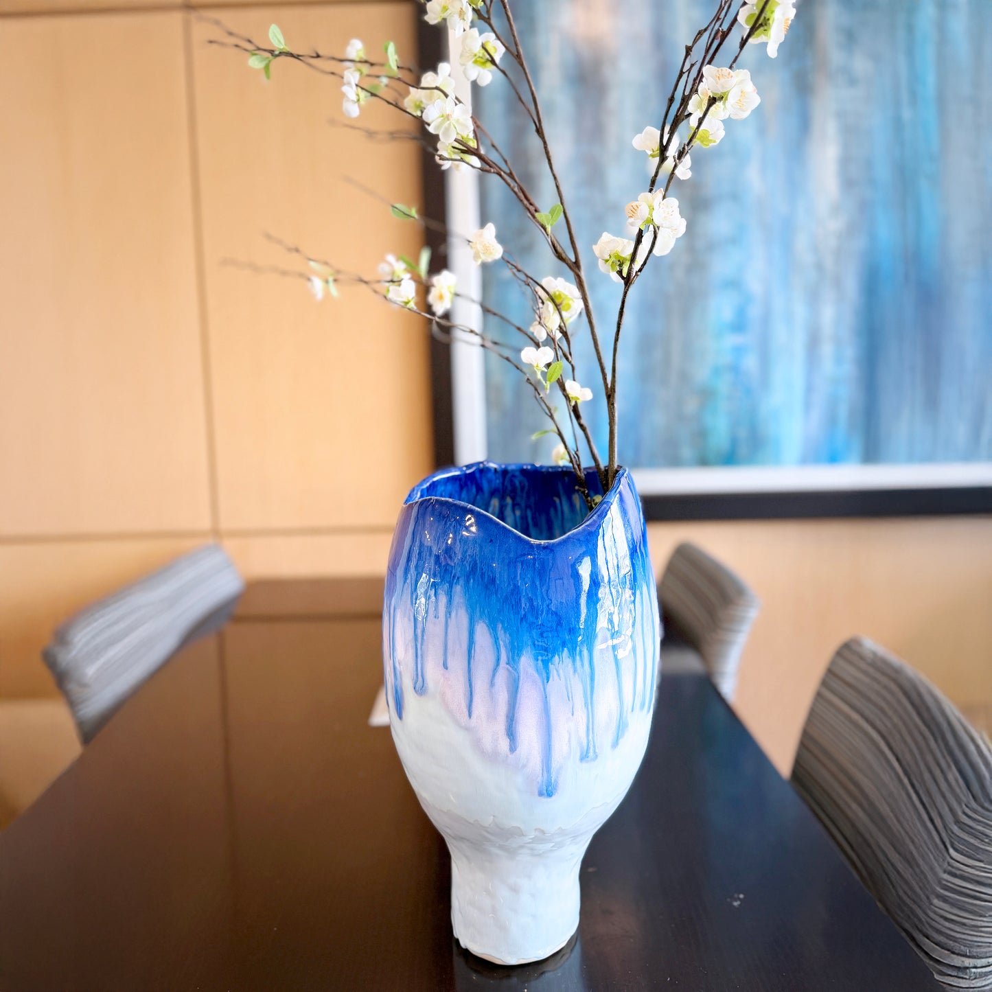Indigo Erosion No. 2