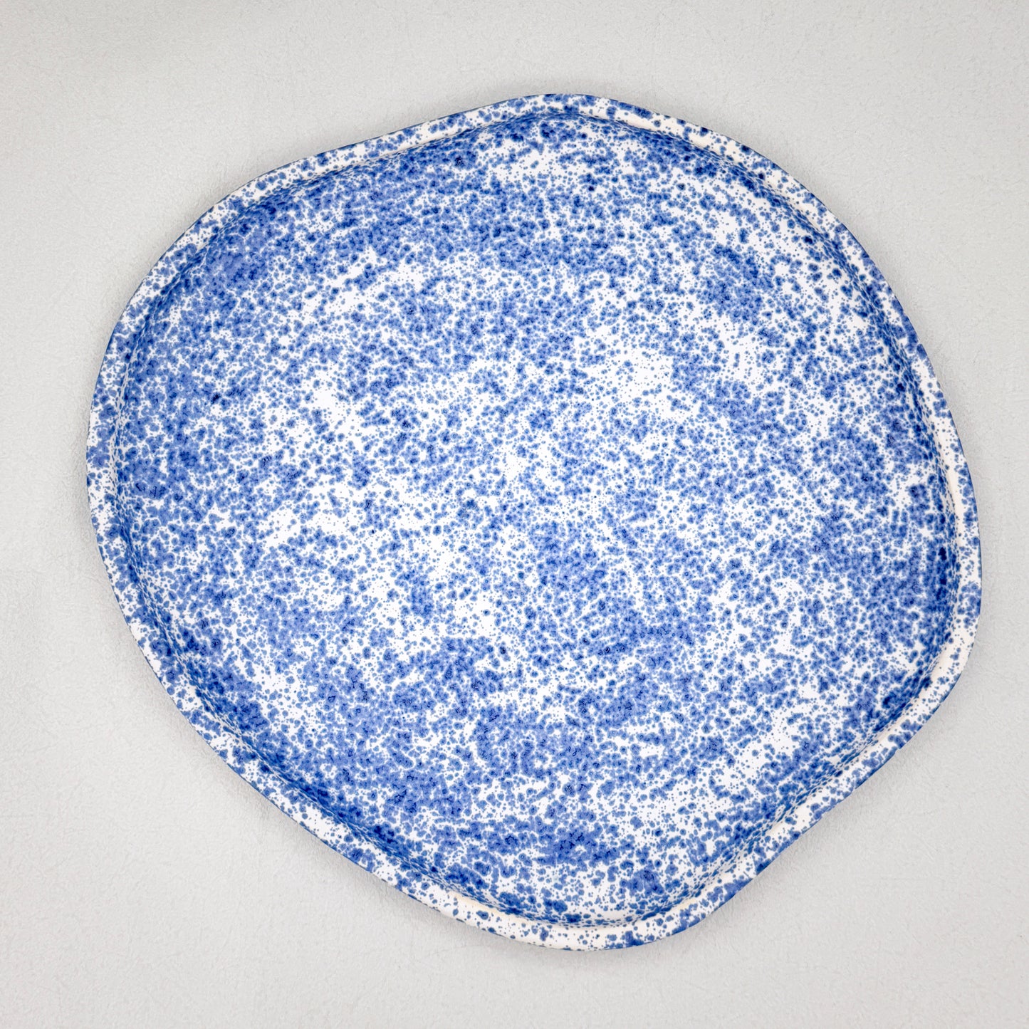 Atlantic Fog Round Serving Trays
