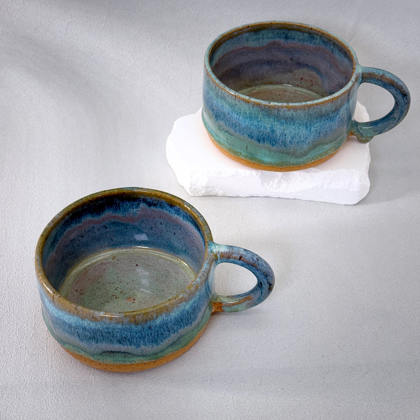 Tidepool Mugs (Set of 2)