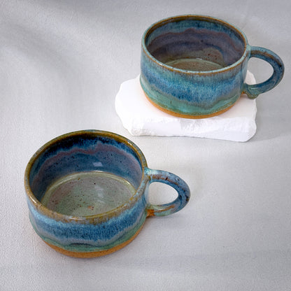 Tidepool Mugs (Set of 2)