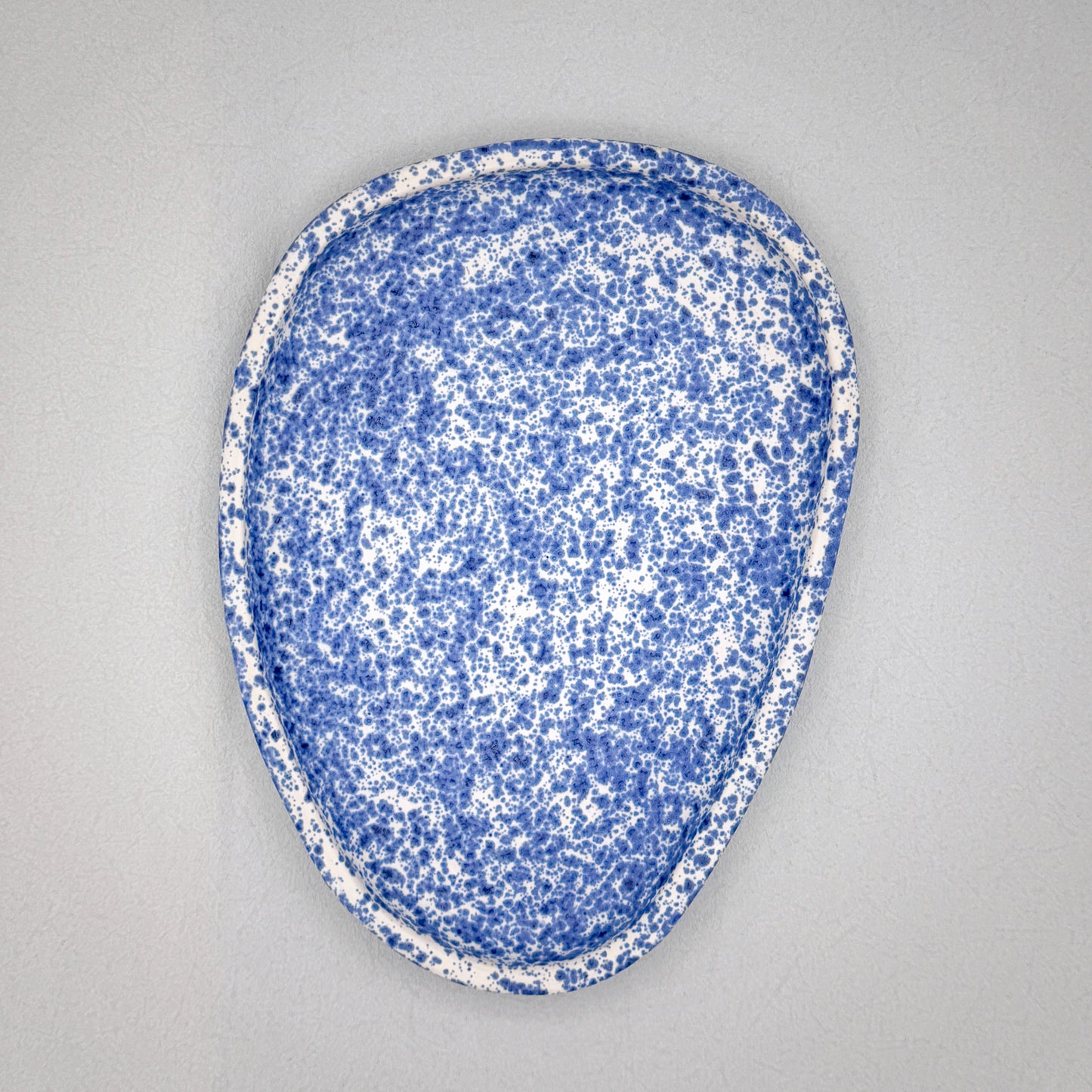 Atlantic Fog Round Serving Trays